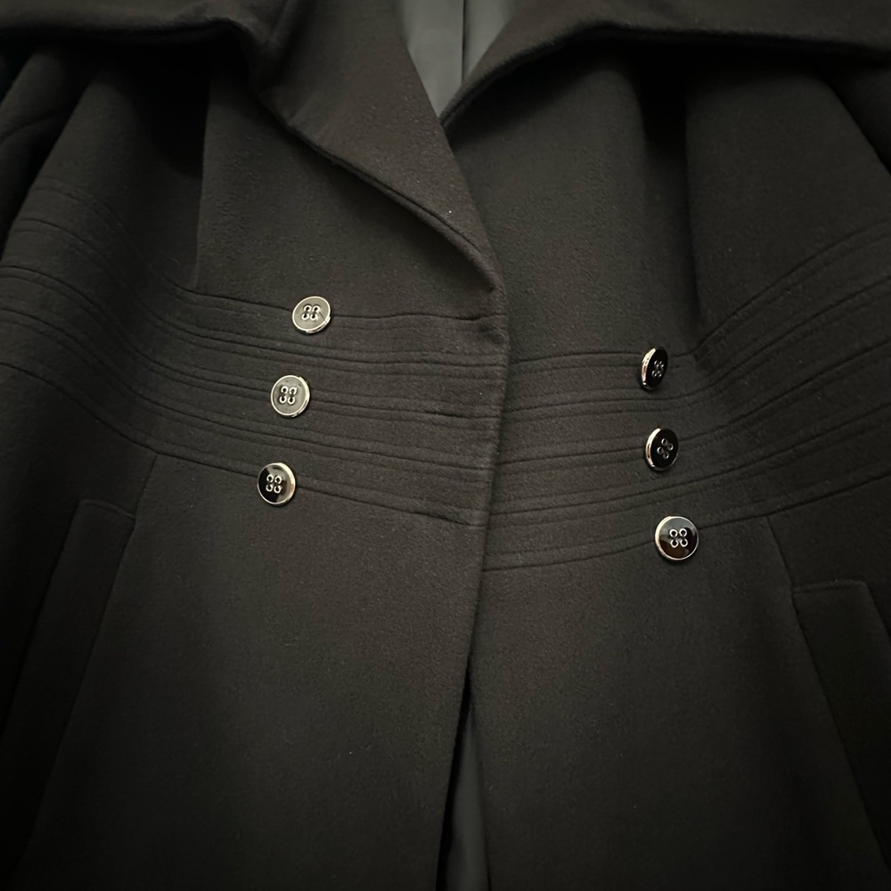 Women’s Alfani black pea coat size 1X. Worn maybe twice, like new!! - Picture 10 of 10